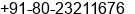 Fax number of Mr. Mansur Ali at Banglore