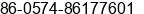 Fax number of Mr. pico wang at Ningbo