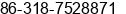 Fax number of Mrs. Yao Li at Hengshui