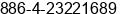 Fax number of Mrs. Helen Lin at Taichung