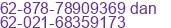 Mobile number of Mr. Aji at Bekasi