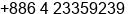 Phone number of Mr. Jason Chen at Taichung
