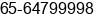 Phone number of Mr. Tan WS at Singapore